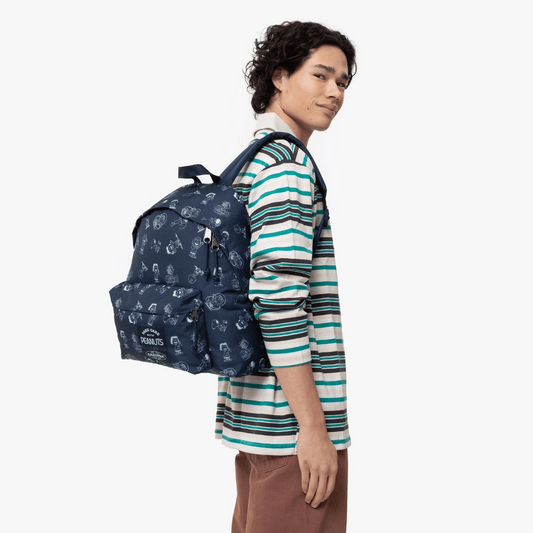 Eastpak Padded Pak'R Peanuts Navy, Medium, Laptop & Bottle Holder, EK6207O0
