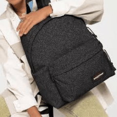 Eastpak Padded Pak'R Spark Black, Iconic Medium Backpack, EK620N98