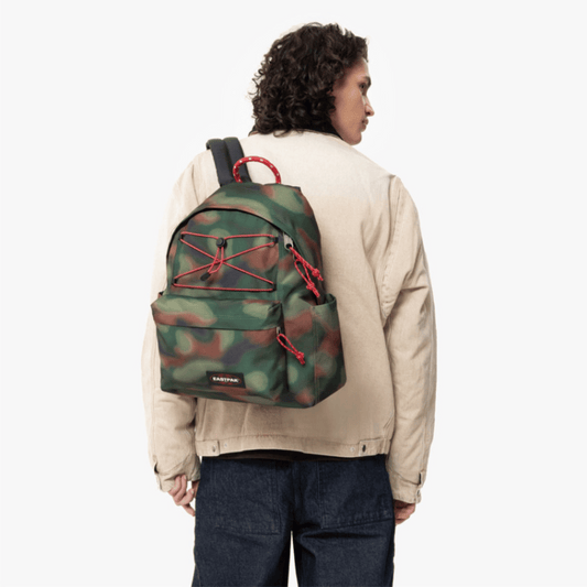 Eastpak Day Pak'R Outsite Camo, Medium, Laptop & Bottle Holder, EKA5BG45O4