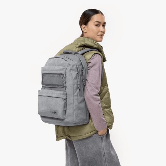 Eastpak Double Office Sunday Grey, Large, Laptop & Bottle Holder, EKA5BIS363