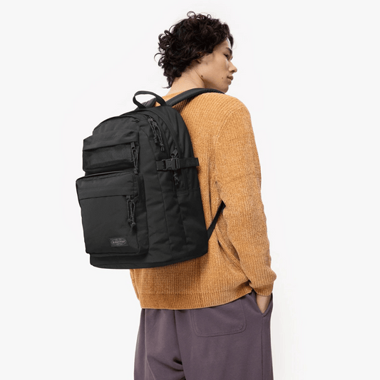 Eastpak Double Pro Black, Large, Laptop Sleeve & Bottle Holder, EKA5BIT008