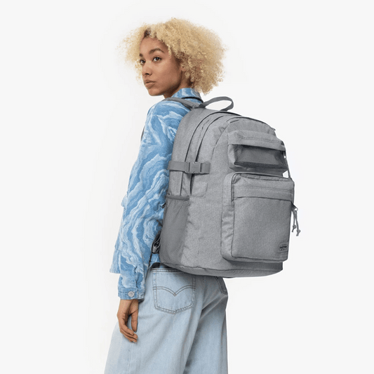 Eastpak Double Pro Sunday Grey, Large, Laptop Sleeve & Bottle Holder, EKA5BIT363