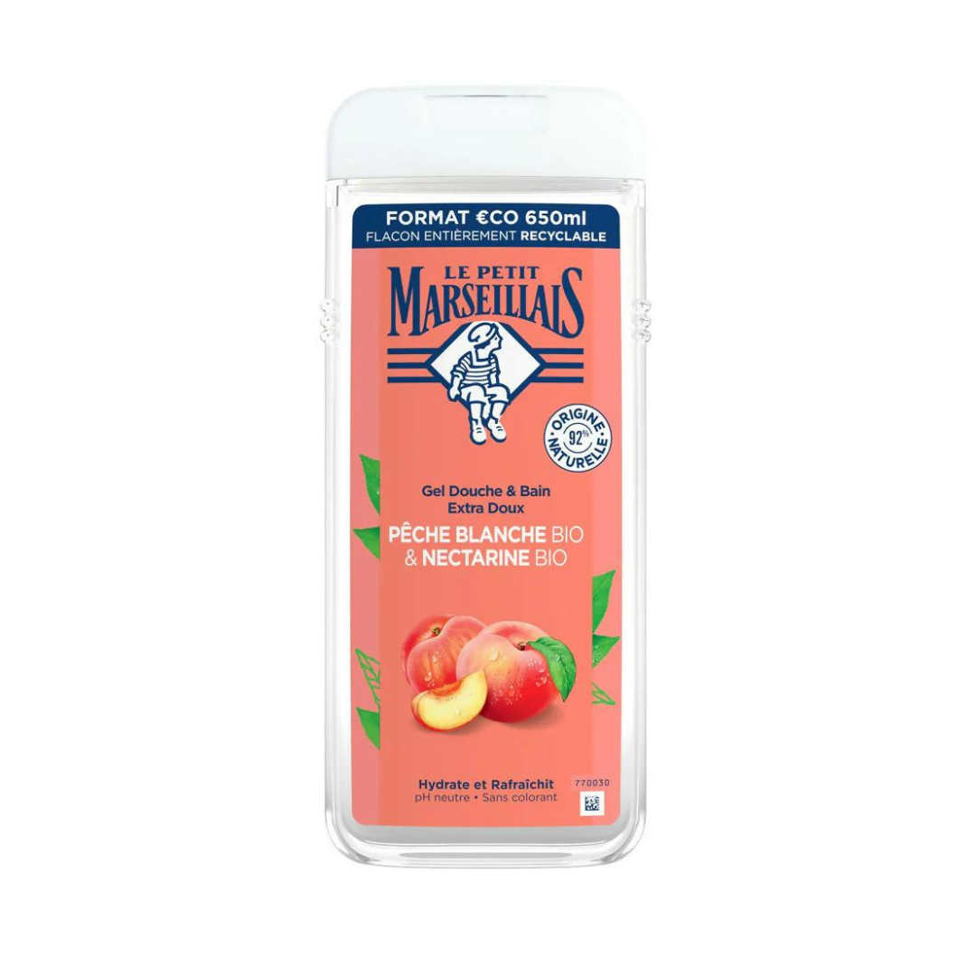 Le Petit Marseillais Shower Gel Peach Nectarine Bio 650ml