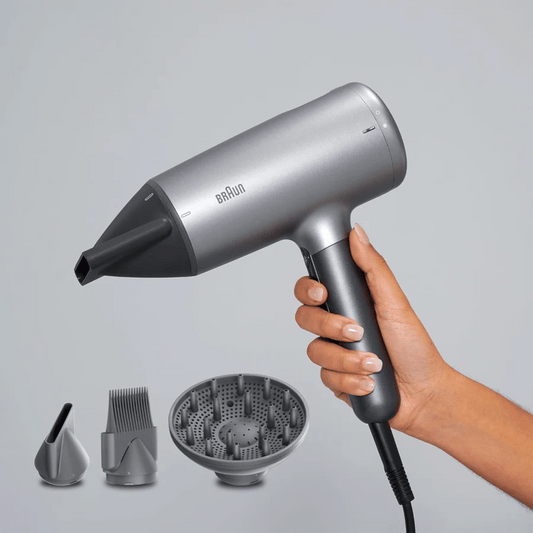 Braun Hair Dryer High Performance HD4.3, Electro Grey