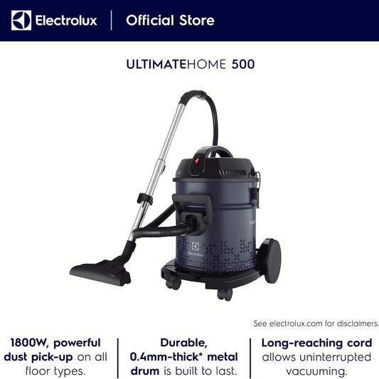 Electrolux Vacuum Cleaner Powerful Dust Pick-Up On All Floor Types EFW51511