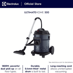 Electrolux Vacuum Cleaner Powerful Dust Pick-Up On All Floor Types EFW51511