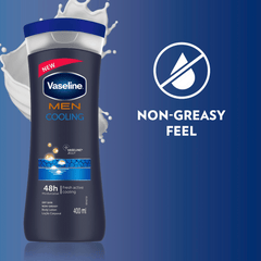 Vaseline Men Cooling Hydration Body Lotion 400ml