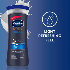 Vaseline Men Cooling Hydration Body Lotion 400ml