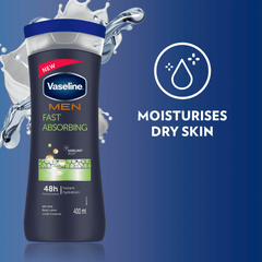 Vaseline Men Fast Absorbing Body Lotion 400ml