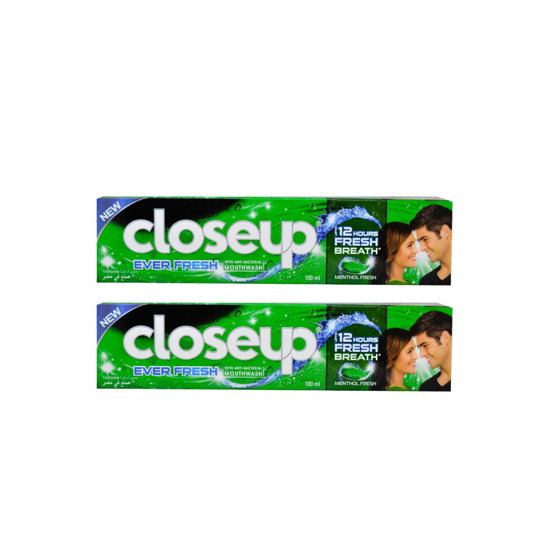 Closeup Thoothpaste Menthol Chill 100ml, 2 @ 25% OFF