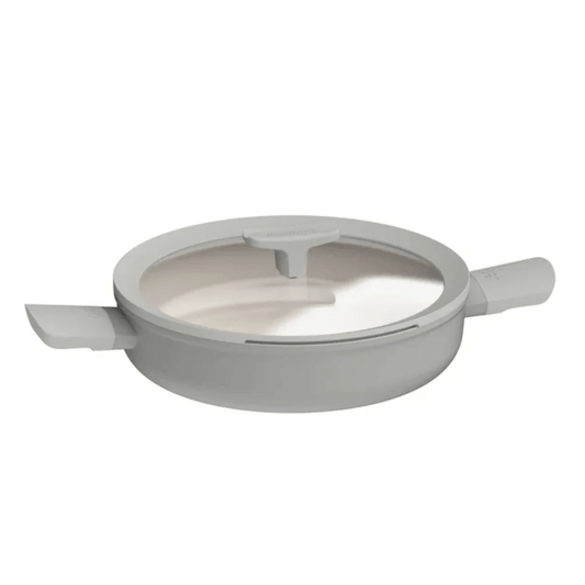 Berghoff Sauté Ceramic Pan Balance Moonmist 2-handle with Cover 26cm