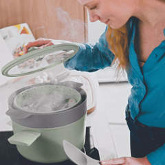 BergHoff 2 In 1 Steamer & Strainer Balance 24cm (Nylon) 3950476