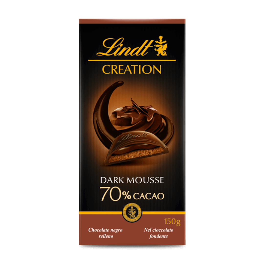 Lindt Creation Dark 70% Hazelnut Truffle 150g