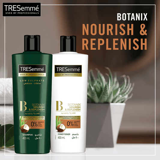 TRESemmé Shampoo, Botanix Nourishing, Low Sulfate 600ml