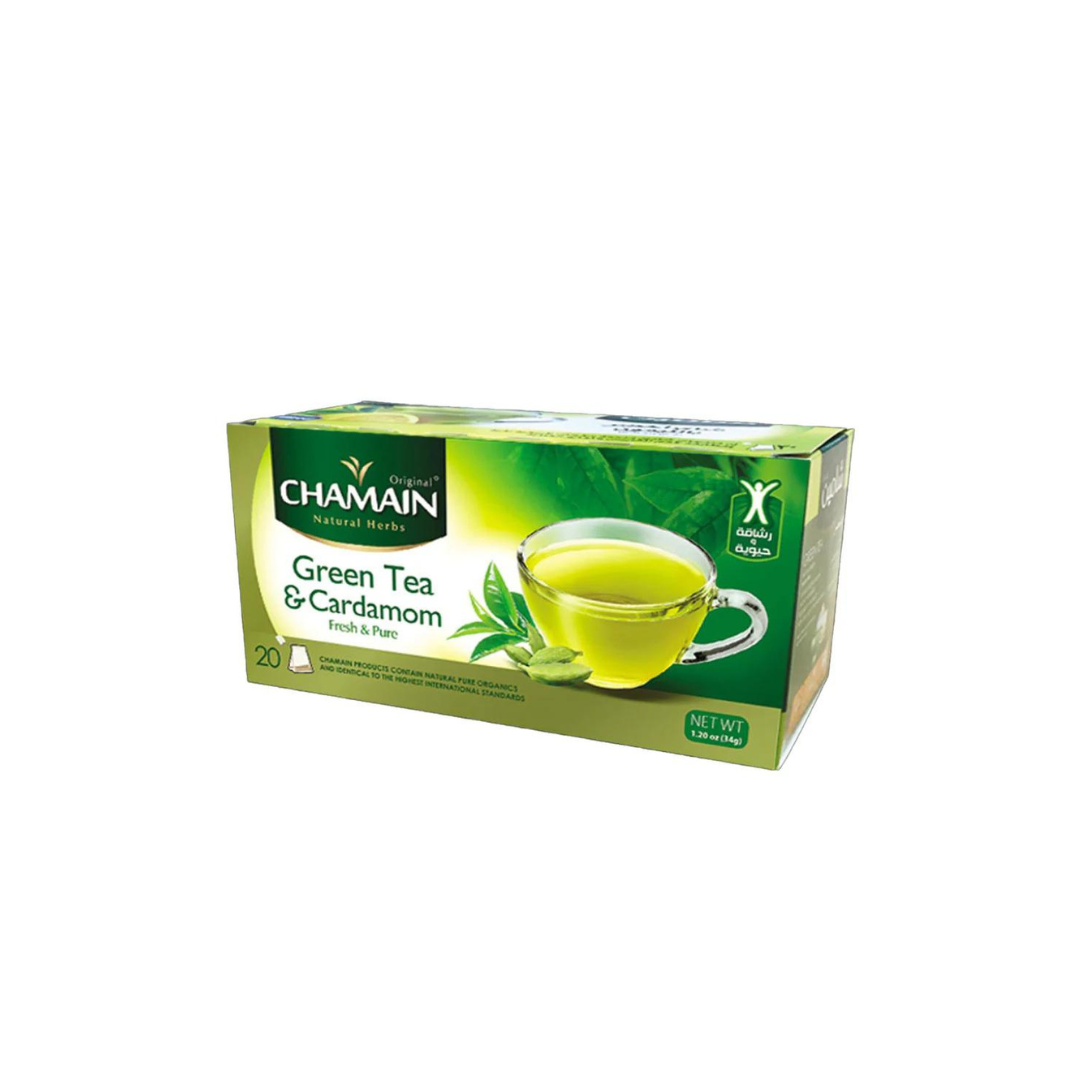 Chamain Green Tea With Cardamom 20S