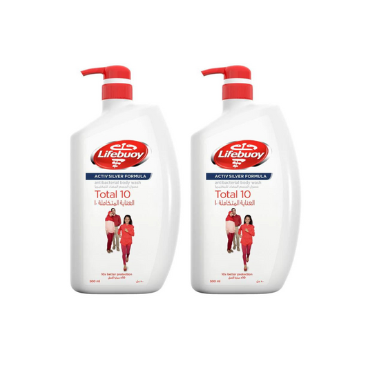 Lifebuoy Antibacterial Body Wash Total 500ml, 2 @ 20% OFF