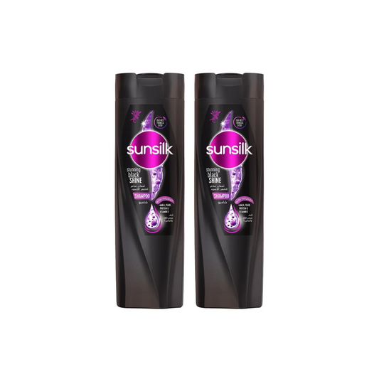 Sunsilk Shampoo Black Shine 350ml, 2 @ 20% OFF