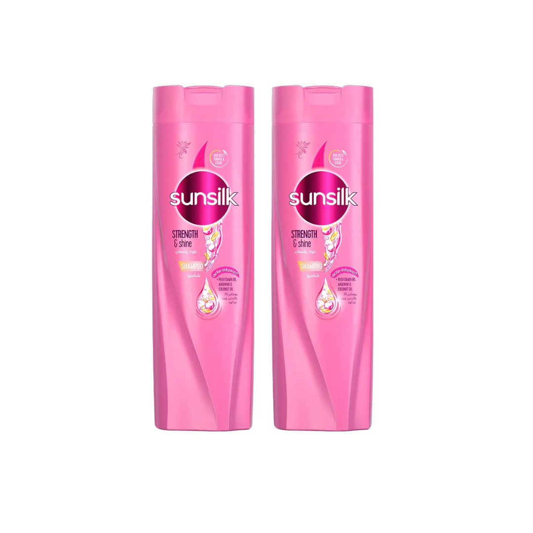 Sunsilk Shampoo Shine & Strength 350ml, 2 @ 20% OFF