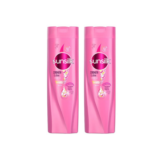 Sunsilk Shampoo Shine & Strength 350ml, 2 @ 20% OFF