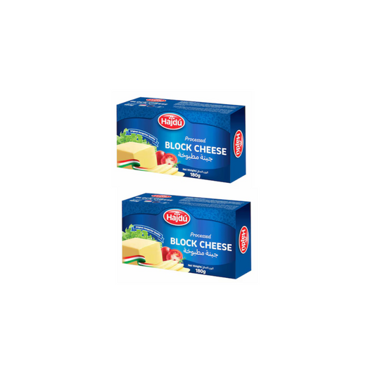 Hajdu Processed Block Cheese 180g, 2 @ 20% OFF