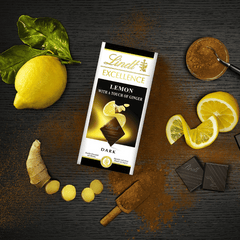 Lindt Excellence Dark Lemon & Ginger 100g