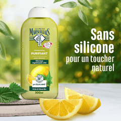 Le Petit Marseillais Bio Shampoo Purifiant Ortie & Citron, 300ml