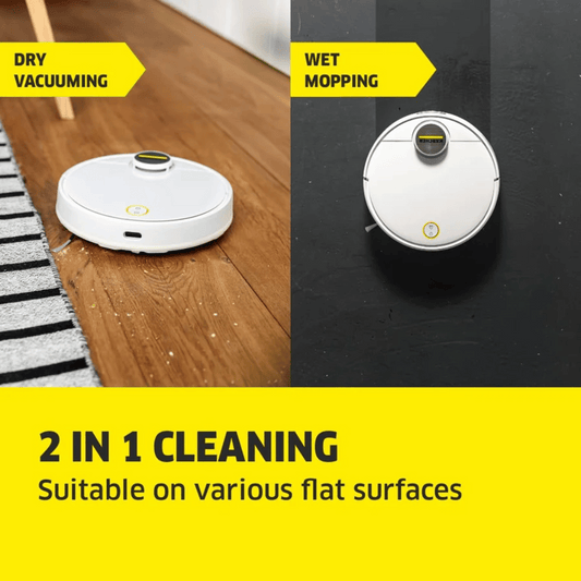 Karcher Robot Vacuum Cleaner with Wiping Function RCV 3