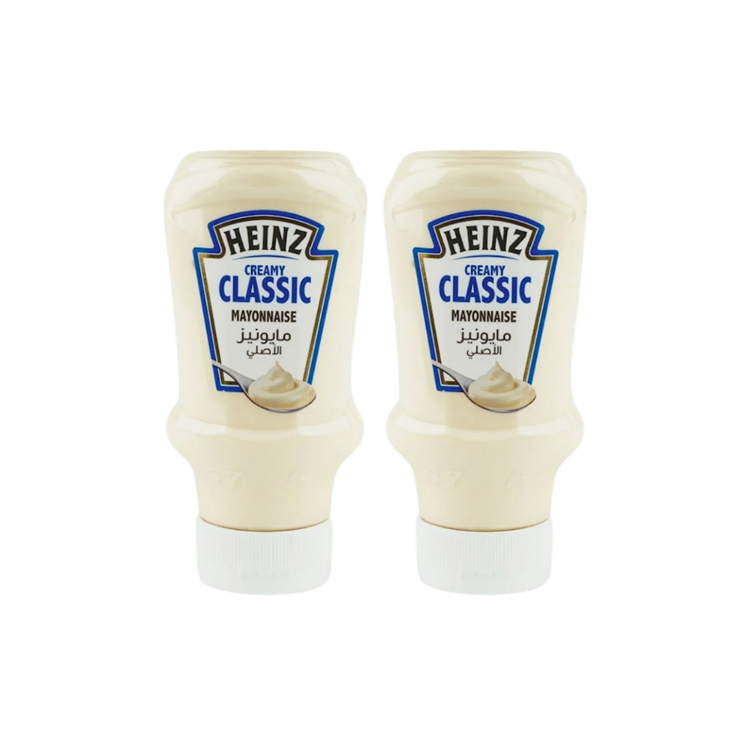 Heinz Mayonnaise Top Down 400ml, 2 @ 25% OFF