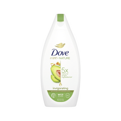 Dove Care By Nature Invigorating Body Wash Avocado, 500ml