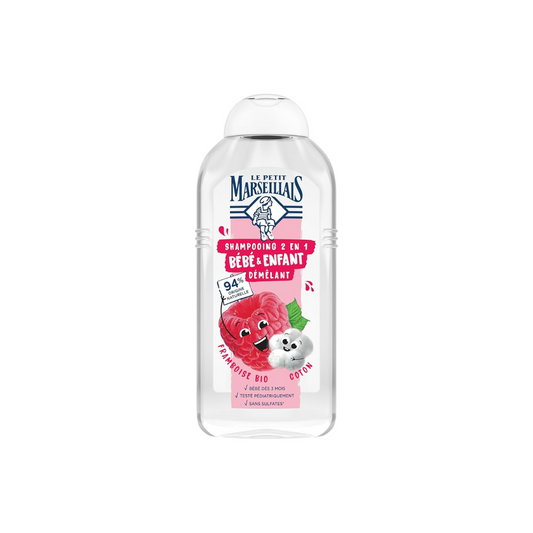 Le Petit Marseillais Bio Shampoo Kids Framboise & Cotton, 300ml