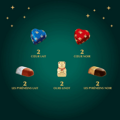 Lindt Lindor Advent Calendar Tree 221g