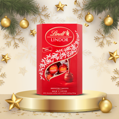 Lindt Milk Lindor Truffles Box, 500g + 100g Free