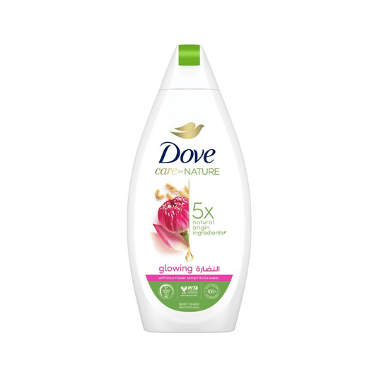 Dove Care By Nature Glowing Body Wash Lotus, 500ml