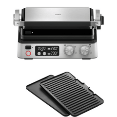 Braun Multi Grill 7 Stainless Steel Contact Grill 7040 Black