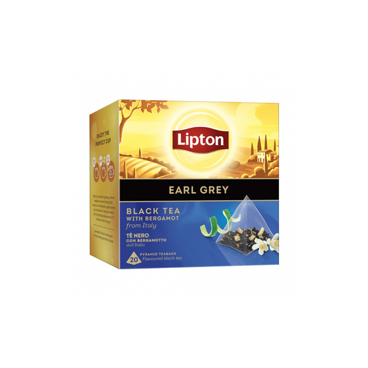 Lipton Earl Grey Black Tea, Pyramid 20S