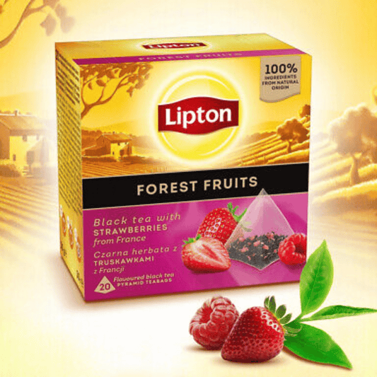 Lipton Forest Fruits Black Tea, Pyramide 20s