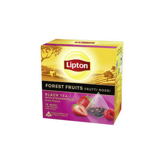 Lipton Forest Fruits Black Tea, Pyramide 20s