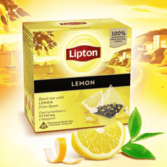 Lipton Lemon Black Tea, Pyramide 20s