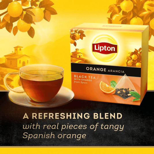 Lipton Orange Black Tea, Pyramide 20s