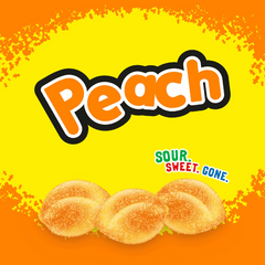 Jelibon Sour Patch Kids Peach, Soft & Chewy Candy 80g