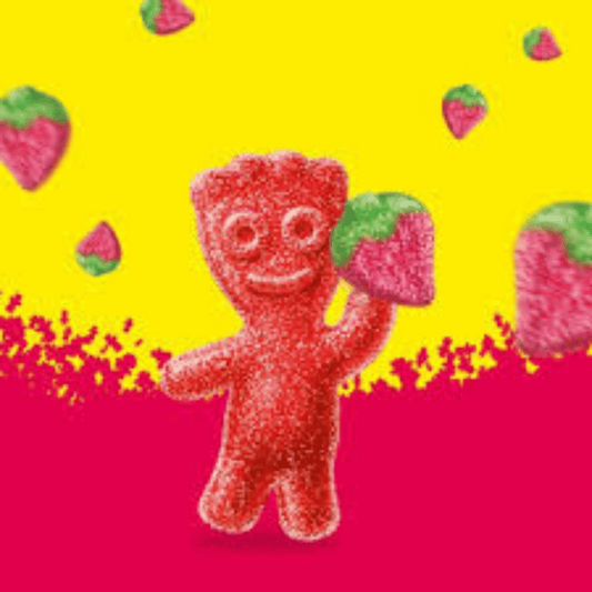 Jelibon Sour Patch Kids Strawberry, Soft & Chewy Candy 160g