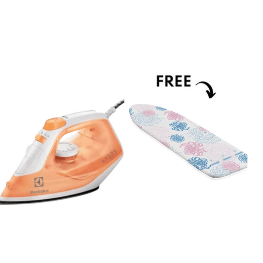 Electrolux Steam Iron ESI4007 + Leifheit Ironing Board Cover Free