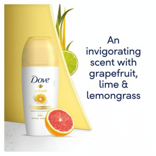 Dove Antiperspirant Roll-On  Grapefruit & Lemon, 50ml