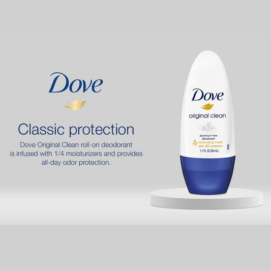 Dove Antiperspirant Roll-On Original, 50ml