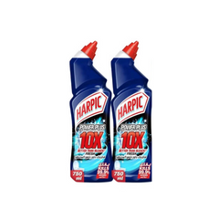 Harpic Power Plus Toilet Cleaner, Fresh 2x750ml -30% OFF