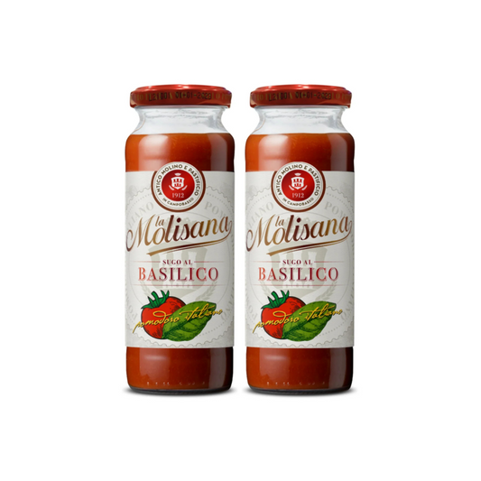 La Molisana Sauce Basilico in Extra Virgin Olive Oil, 340g, 2 @ 20% OFF