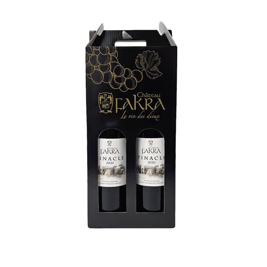 Chateau Fakra Coffret 2 Red Wine Pinacle 75cl 2020