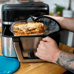 Pyrex Air Fryer Compatible Glass Square Dish Roaster 20cm 211B100