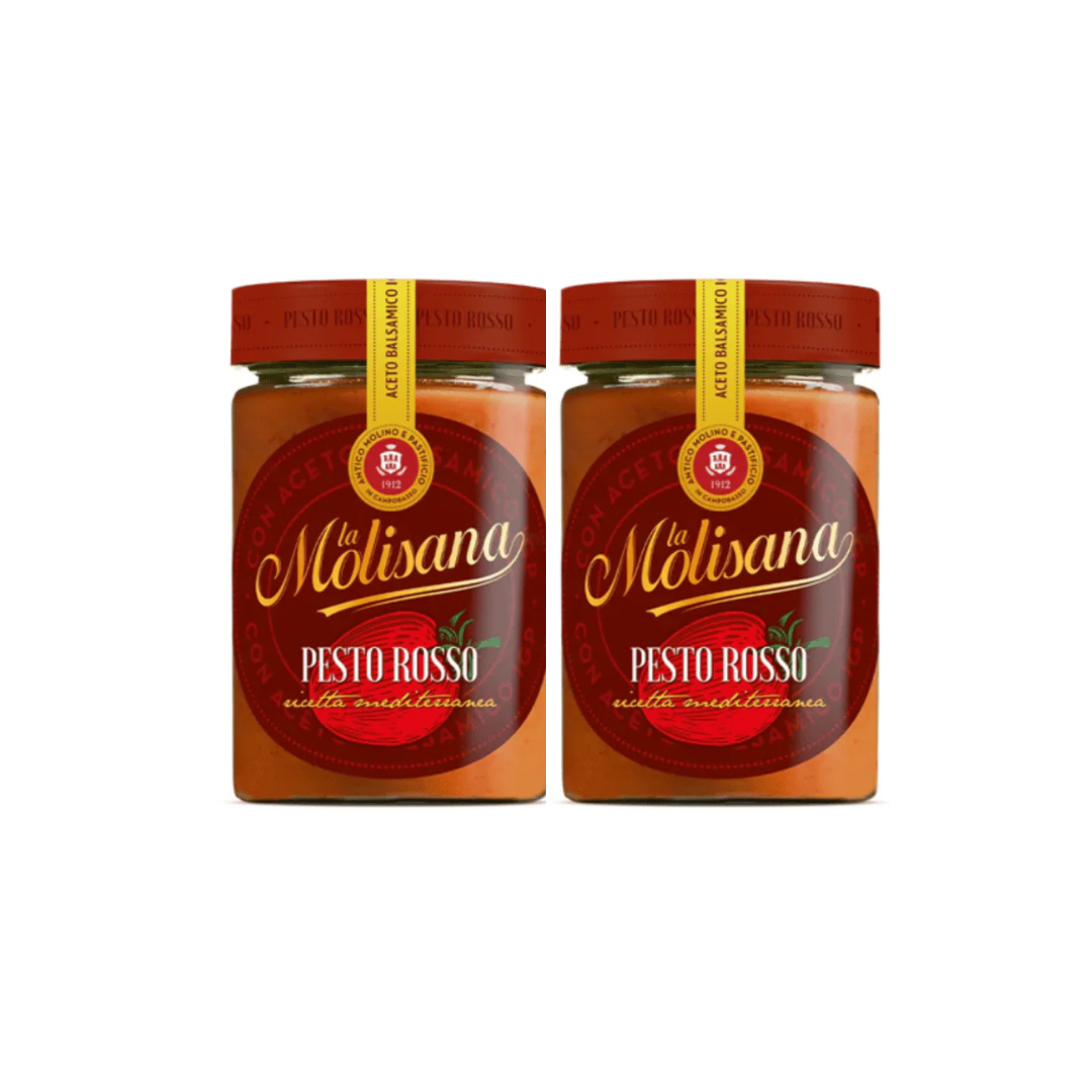 La Molisana Pesto Rosso Sauce in Extra Virgin Olive Oil, 190g, 2 @ 20% OFF