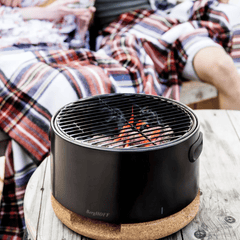 BergHoffBergHOFF Leo Portable Tabletop Barbecue Charcoal Grill, Black 2415601